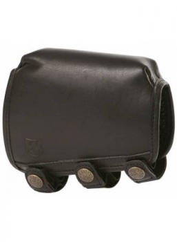 R1436 / Schafterhöhung / Kolben-Ausgleichsstück - 100% Leder - Schwarz - Riserva