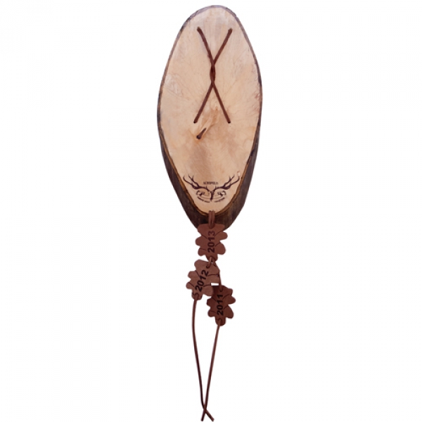 Trophäenbrett Gehörn - Patentiertes Klemmsystem - Artikel DT-14k